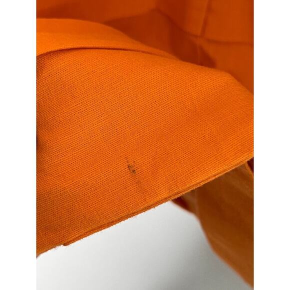 Seven Wonders The Label Gigi Ruffle Sleeve Bodycon Mini Dress Orange Women's S - Picture 9 of 10